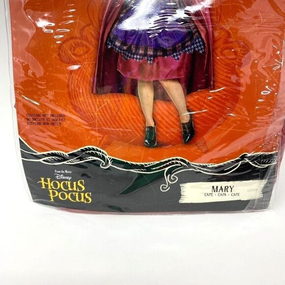 Disguise Adult Disney Hocus Pocus Winifred Mary Sarah Costume Hooded Cape OS - Picture 11 of 16